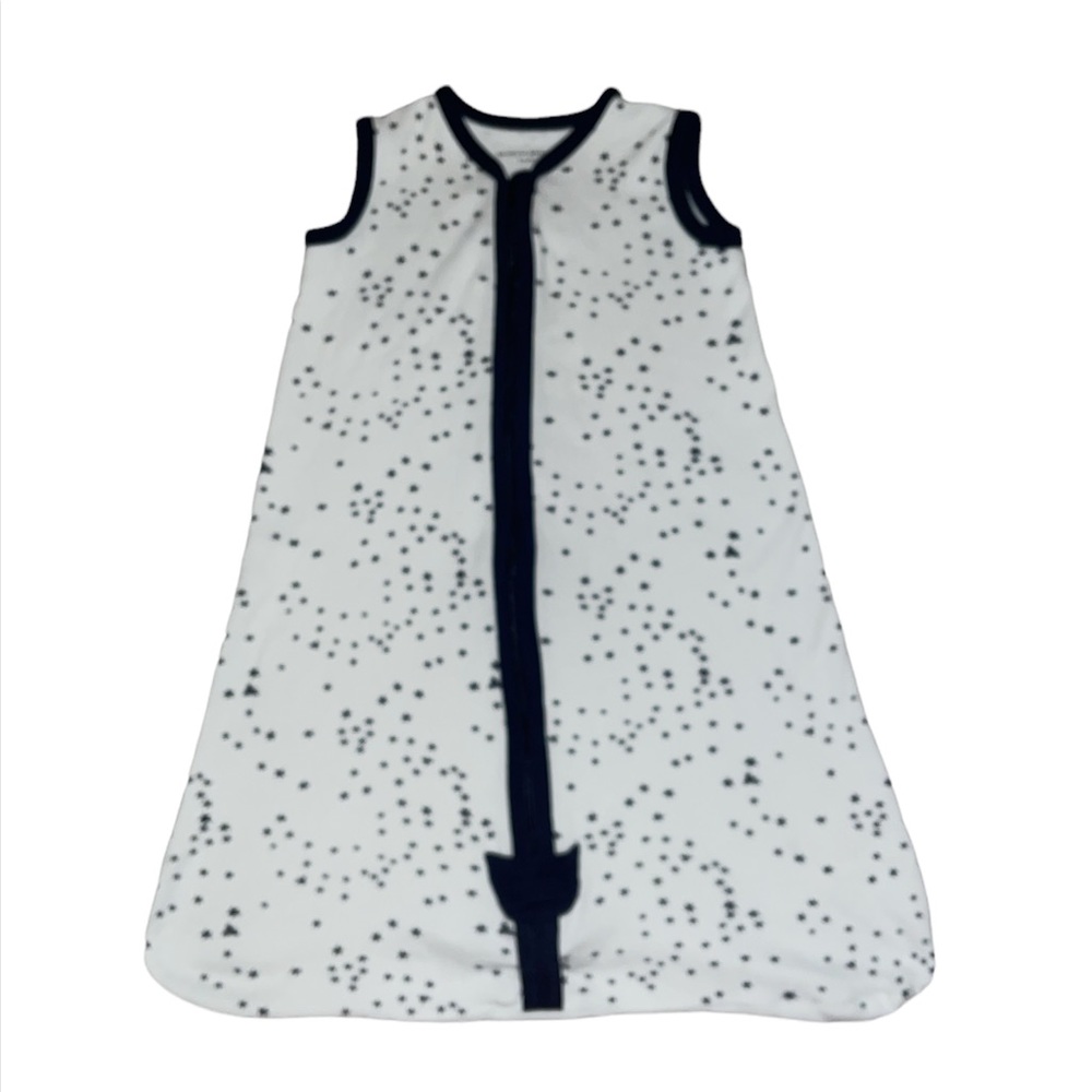 Burt's Bees Baby Organic Baby Wearable Blanket, Midnight Twinkle Beekeeper Small